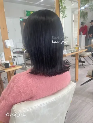 ミディアム カラー 赤味消し.髪質改善 🌿𝘠𝘜𝘙𝘐のヘアスタイル