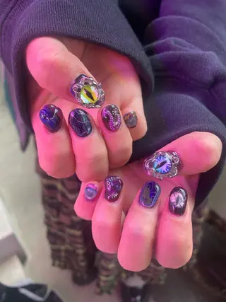 ネイル .unff所属・hana (..)個 性派/メンズネイル◎のネイルデザイン