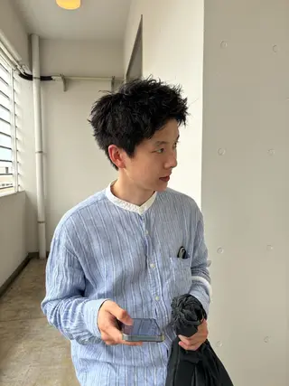 ショート パーマ メンズ SPIN-OFF SHIFT所属・🌀パーマ特化 美容師🌀/しゅんのヘアスタイル