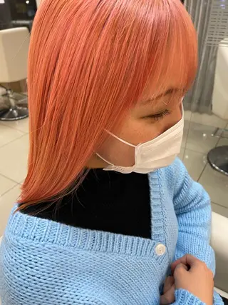 ミディアム ボブ/透明感 カラー /風花のヘアスタイル