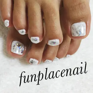 ショート ミディアム セミロング ロング カラー パーマ ヘアアレンジ メンズ キッズ ネイル まつエク nail salon＆school felice所属・フェリーチェ瑞江店 新山のネイルデザイン