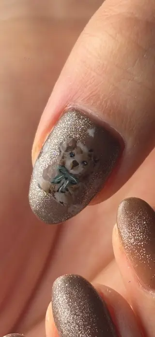 ネイル sea nail所属・nailist 手描き🌼ニュアンスのネイルデザイン