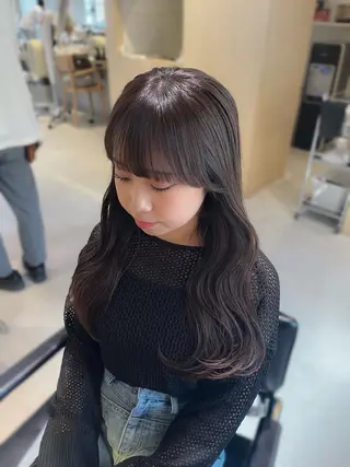 ロング Lei miu所属・ユウカ 千葉駅 @lei_yuukaのヘアスタイル