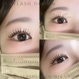 マツエク・マツパ MicoNoa所属・MicoNoa Asamiのマツエク・マツパデザイン