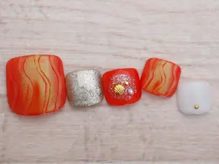 ネイル トップネイリスト Ribbon立川店のネイルデザイン