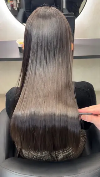 ロング 新宿/美髪矯正 髪質改善/韓国風山本のヘアスタイル