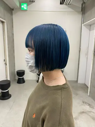 ショート カラー yiye 青山所属・無料カットモデル募集 🌱ひょうがのヘアスタイル