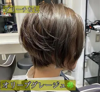 ショート カラー jill by gisel＿奥家のヘアスタイル