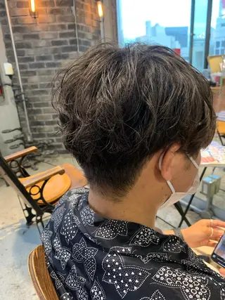 カラー パーマ メンズ 似合わせ×美髪改善✨ Yutoのヘアスタイル