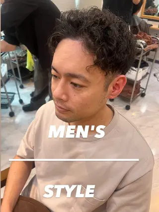 メンズ 大人女性ぼかし メンズ強化🦙平作のヘアスタイル