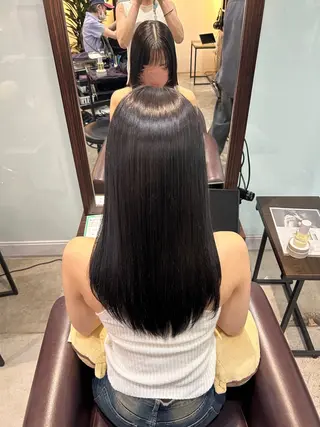 ロング カラー 坂本奈都美 🎀のヘアスタイル