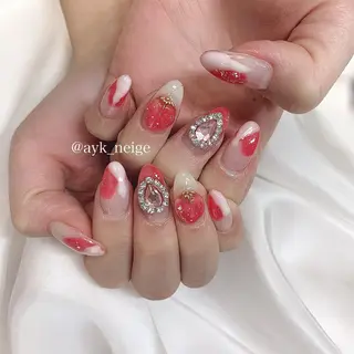 ネイル n'eige nail所属・大谷 綾香のネイルデザイン