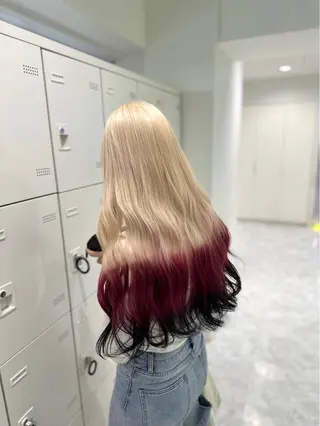 カラー ベージュ・ラベンダー カラー🎀りりのヘアスタイル