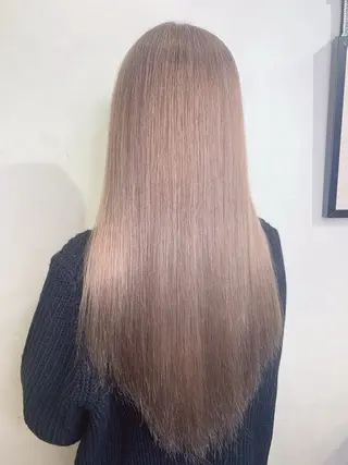 ロング カラー ZYNX所属・MAHIRO/複雑 履歴/ハイトーンのヘアスタイル