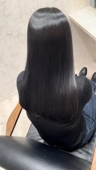 ロング 髪質改善ストレート Kantaのヘアスタイル