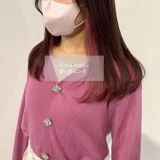 セミロング 【美容室が苦手な方 専問美容室】MIHOのヘアスタイル