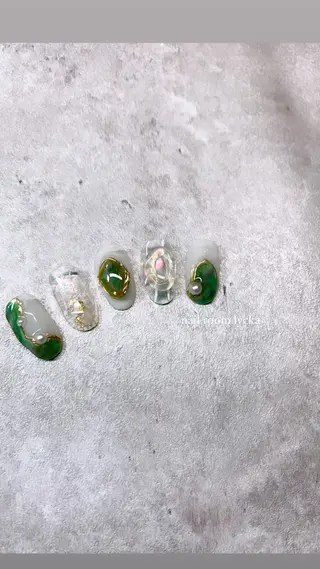 ネイル ﾈｲﾙﾙｰﾑﾘｯｶ 𝐦𝐚𝐲𝐮のネイルデザイン