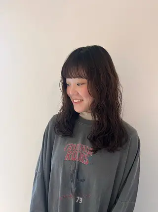 ロング パーマ 🌼あんなtrend color🌼のヘアスタイル