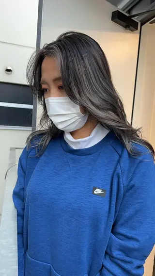 ロング カラー パーマ ヘアアレンジ メンズ キッズ nico TOKYO 渋谷所属・ブリーチ　ハイトーン 特化🌈フジタハルキのヘアスタイル