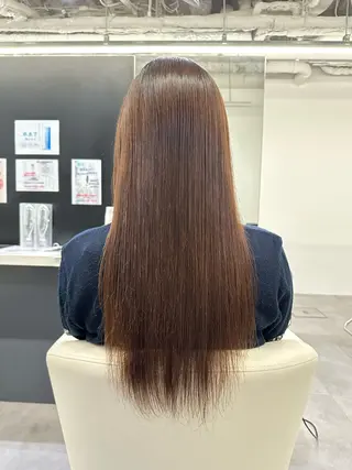 ロング アンニュイヘア/ 顔周りカット/眞弓萌のヘアスタイル