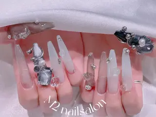 ネイル 長さだし専門店 M2　rikaのネイルデザイン