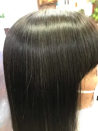 ミディアム パーマ 桧山 真のヘアスタイル
