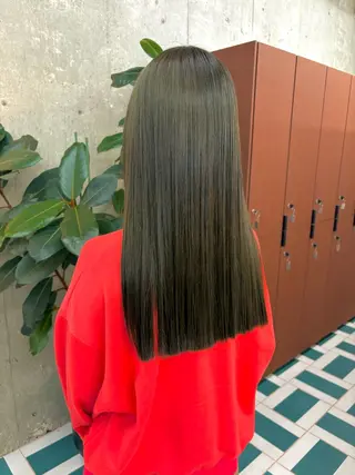 ロング AYAKA/名古屋/ 栄/ボブ/透明カラーのヘアスタイル