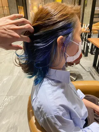 ショート カラー Kobayashi ハイライト/ショートのヘアスタイル