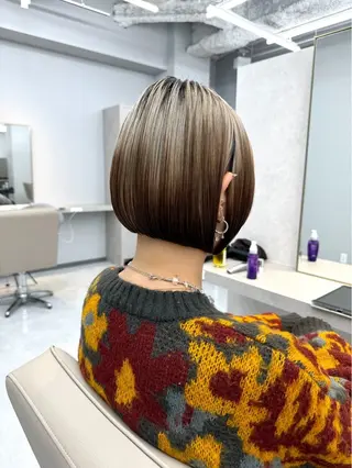 ショート 山﨑 燦人のヘアスタイル