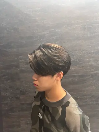 ショート カラー パーマ メンズ メンズ特化 👑YUTAのヘアスタイル