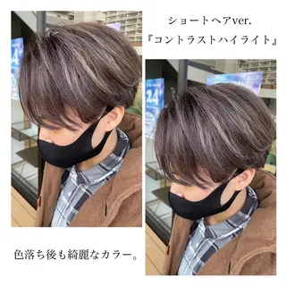 ショート メンズヘア特化 崎田 成人のヘアスタイル