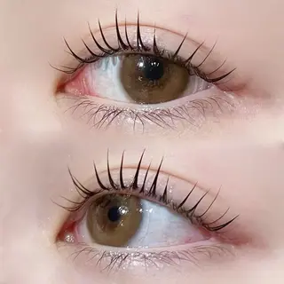 マツエク・マツパ sakura 🌸【束感まつげ】のマツエク・マツパデザイン