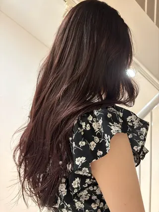 ロング カラー アヤノ/ 似合わせカット✂️のヘアスタイル