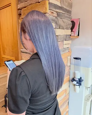 ロング 千 田のヘアスタイル