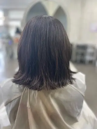 ミディアム カラペア大みか店所属・カラペア大みか店 江幡のヘアスタイル