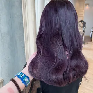 セミロング カラー すみす🎀ヘアメ/ 艶カラー/エクステのヘアスタイル