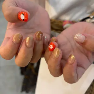 ネイル 栗田 ゆう子のネイルデザイン