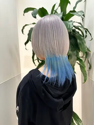 ミディアム カラー 🦋レイヤーカット ミドリカワ🦋のヘアスタイル