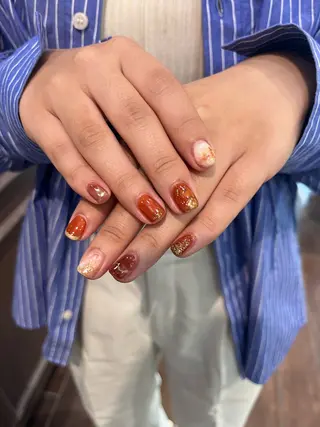 ネイル 似合わせカットカラー 🤍🎀honokaのヘアスタイル