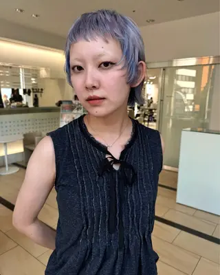 ショート カラー デザイン/レイヤー Kaito🐩/栄のヘアスタイル