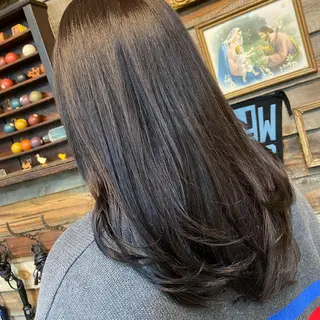 ロング カラー RuBell所属・川崎 かなでのヘアスタイル