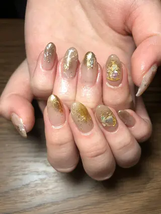 セミロング ネイル Iwasaki Maiのマツエク・マツパデザイン