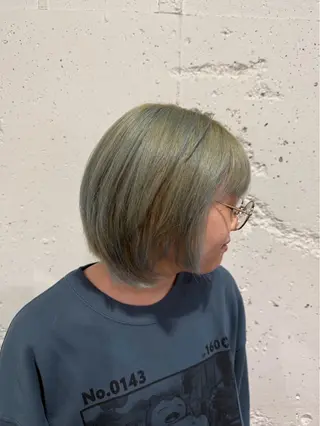 ショート カラー アルバサンス所属・中居 蒼士のヘアスタイル