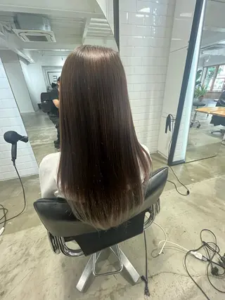 ロング ノハナ💜北谷 BY MY SIDEのヘアスタイル