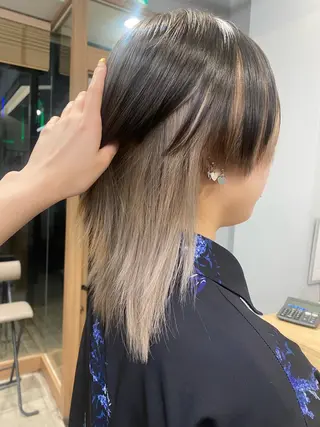 セミロング カラー 🐾Libero🐾 柏　KONOMIのヘアスタイル