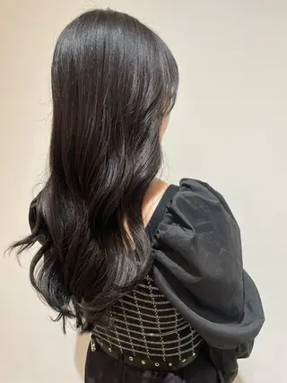 ロング 韓国/顔周りカット /キム チョウヒのヘアスタイル