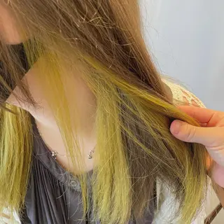 ロング カラー ヤマモト マイのヘアスタイル