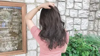 セミロング カラー パーマ ヘアアレンジ メンズ キッズ ネイル マツエク・マツパ 髪質改善/透明感 OAK兵庫のヘアスタイル