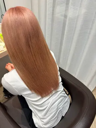 ロング カラー Hair salon en所属・透明感カラー/ナナミ 💛のヘアスタイル