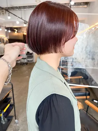 ショート カラー レイヤーカット/ 火ノ見🪡のヘアスタイル